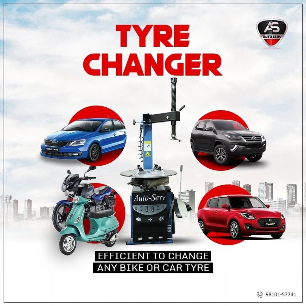 Manatec Tyre Changer - Best Tyre Maintenance Equipment